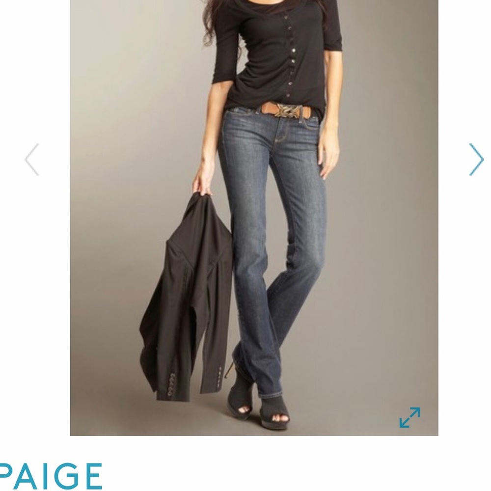 Paige Denim Melrose Straight Leg Jean